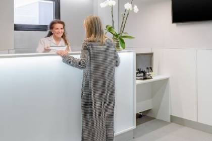 Centro Médico Maso Recepción Consulta Ruber Internacional